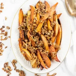 Roasted Spicy Sweet Potatoes