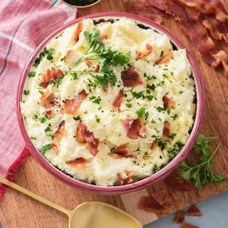 Buttermilk Bacon Whipped Potatoes