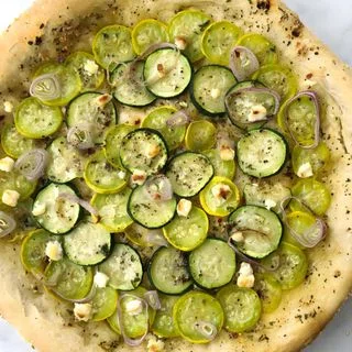 Summer Squash Pizza