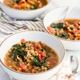 Crock Pot Lentil Veggie Stew