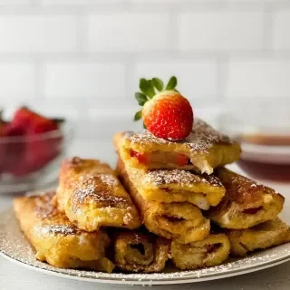 Strawberry Stuffed French Toast