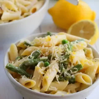 Lemon Asparagus Pasta