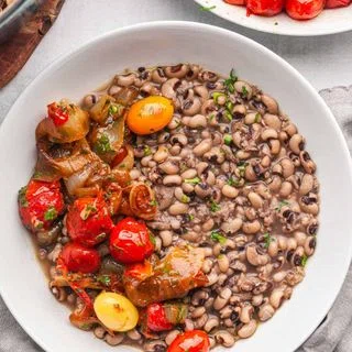 Brothy Black Eyed Peas Recipe