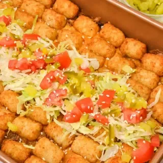 Big Mac Tater Tot Casserole