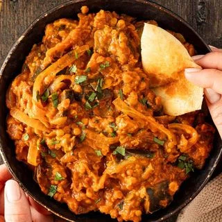 Oven-Baked Eggplant Curry