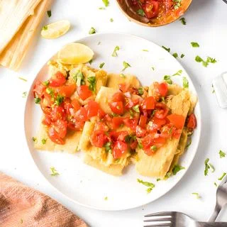 Instant Pot Tamales without Lard