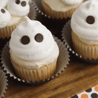 Halloween Ghost Cupcakes