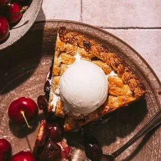 Cardamom Cherry Pie