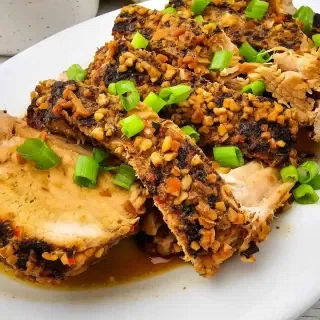 Honey Garlic Crock Pot Pork Roast