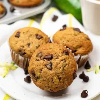 Zucchini Chocolate Chip Muffins
