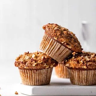 Small Batch Banana Carrot Muffins