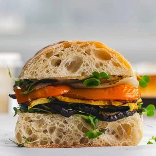 Roasted Veggie Sandwich