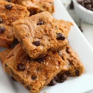 Peanut Butter Blondies