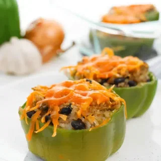 Black Bean Taco Stuffed Peppers