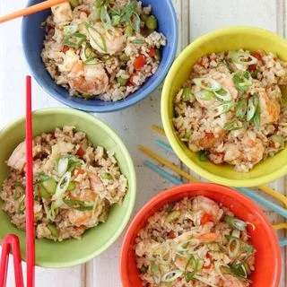 Shrimp Un-Fried Rice
