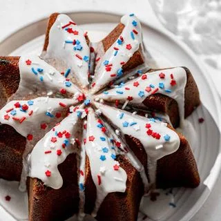 4th of July Funfetti Cake
