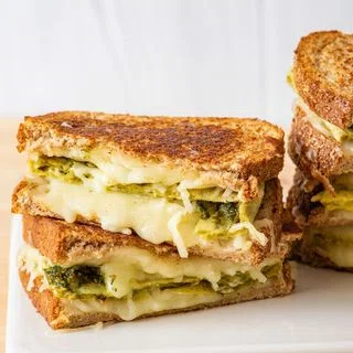 Egg Pesto Melt