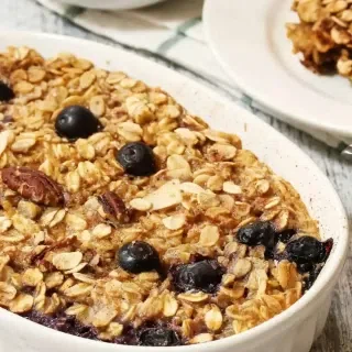 Blueberry Baked Oatmeal