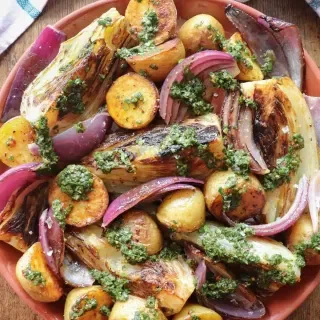 Skillet Potatoes and Fennel