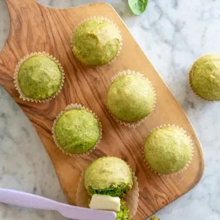 Spinach Cake Muffins