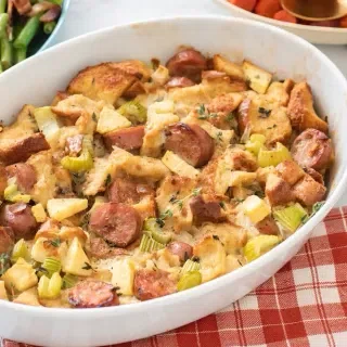 Kid’s Apple Sausage Stuffing