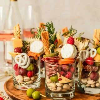 Individual Charcuterie Cups for a Party