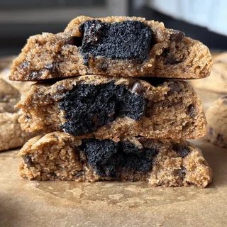 Brownie Stuffed Cookies