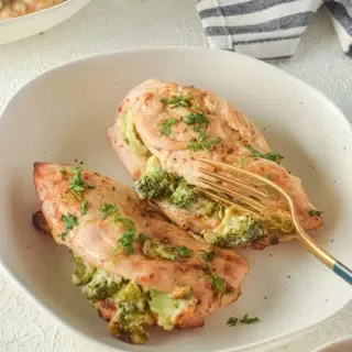 Broccoli Cheese Stuffed Chicken