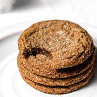Soft Brown Butter Molasses Cookies