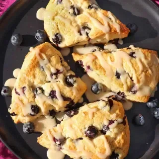 Blueberry Maple Scones