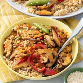 Shiitake Veggie Stir Fry