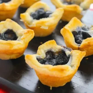 Blueberry Mini Brie Bites