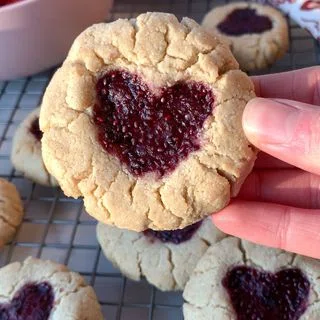 Jam Thumbprint Cookie