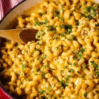Veal Cheeseburger Macaroni