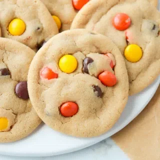 Reese's Pieces Peanut Butter Cookies