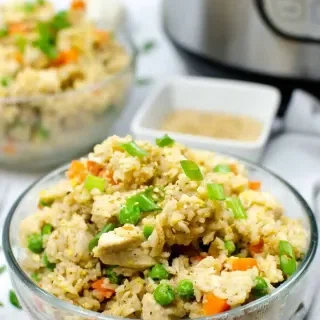 Instant Pot Fried Rice with Chicken