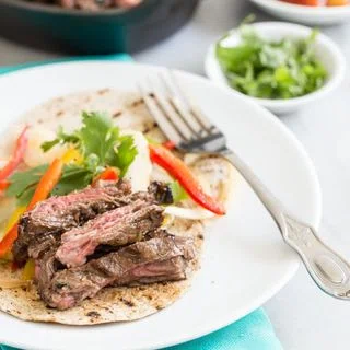 Skirt Steak Fajitas