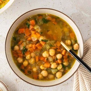 Lemon & Parmesan Chickpea Stew