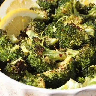Simple Roasted Broccoli with Lemon