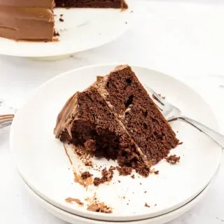 Double Chocolate Fudge Cake