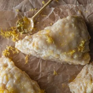 Vegan Lemon Scones