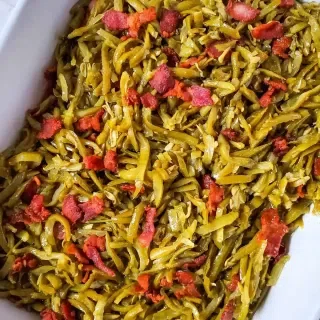 Green Beans with Bacon and Onion