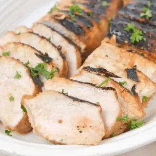 Grilled Marinated Pork Loin