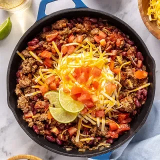 Easy Skillet Beef Chili