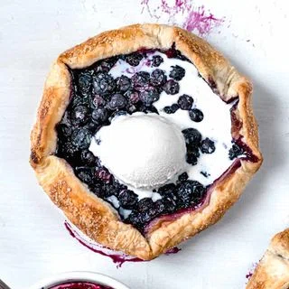 Mini Blueberry Galettes