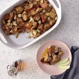 Apple Pie Baked French Toast Casserole