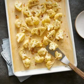Garlic Roasted Cauliflower