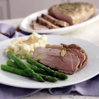 Garlic & Herb Roasted Pork Loin