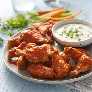 Easy Baked Buffalo Chicken Wings