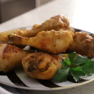 Oven-Fried Chicken Drumsticks